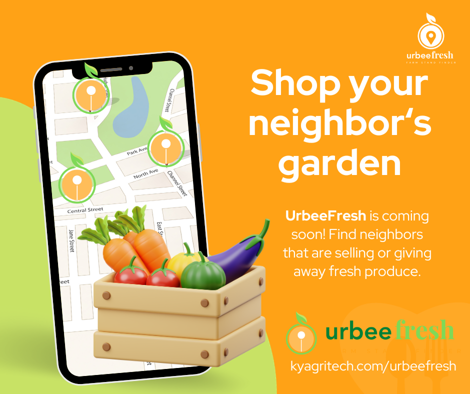 shop your neighbor's garden with urbeefresh